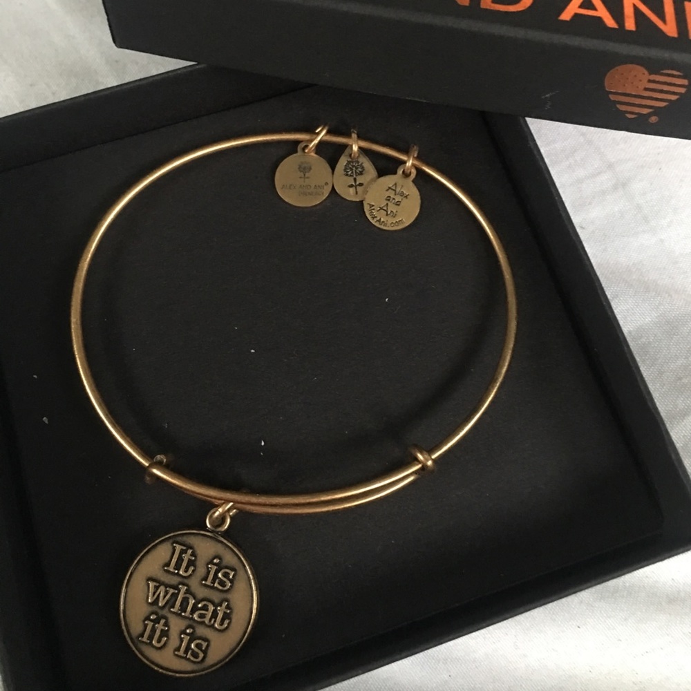 Alex and Ani It is what it is RG